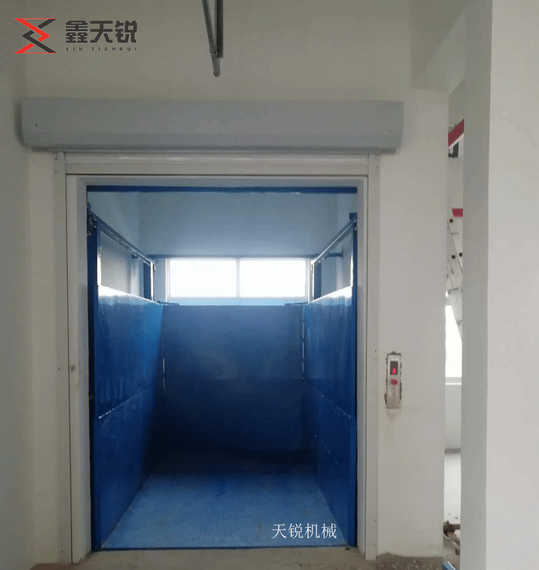 河南上货专用导轨式升降货梯